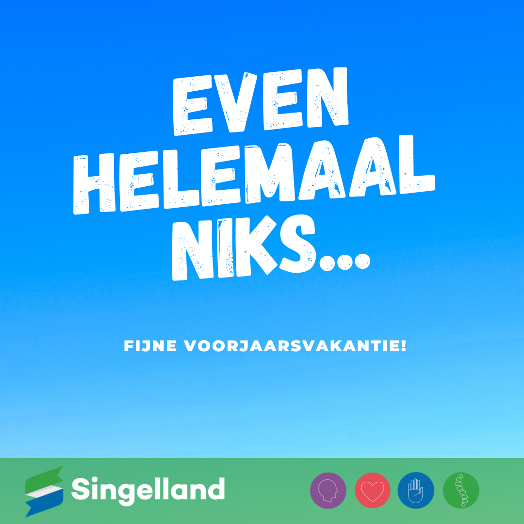 Fijne voorjaarsvakantie!