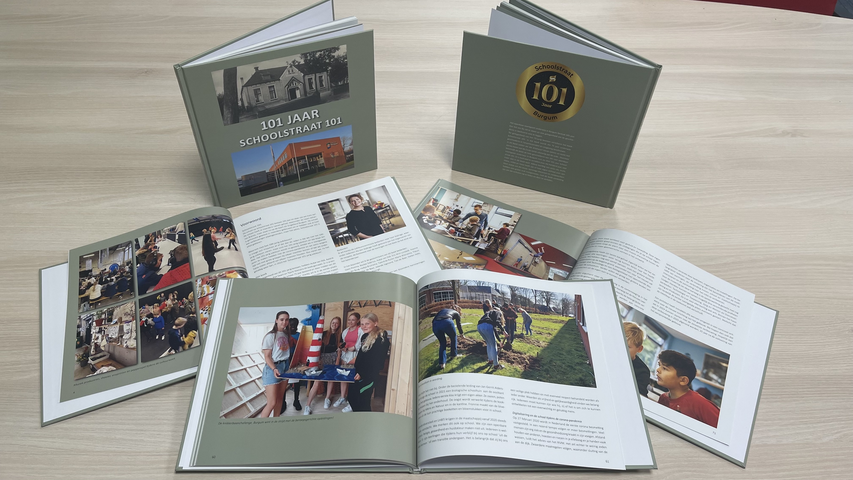 Jubileumboek ‘101 jaar Schoolstraat 101’ te koop!