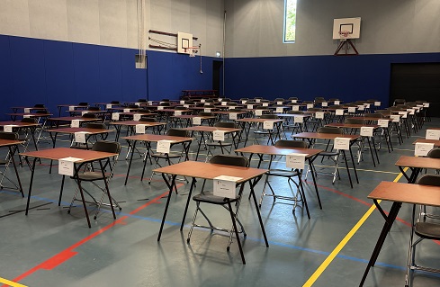 De examens zijn begonnen!
