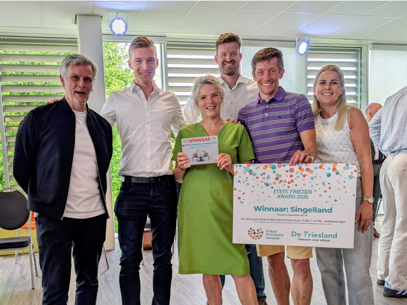 OSG Singelland wint Fitte Friezen Award 2026