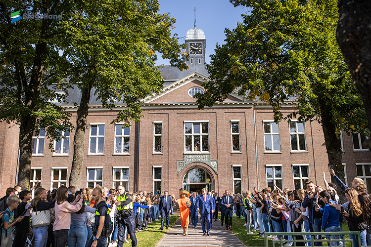 Bezoek Koningspaar OSG Singelland 5