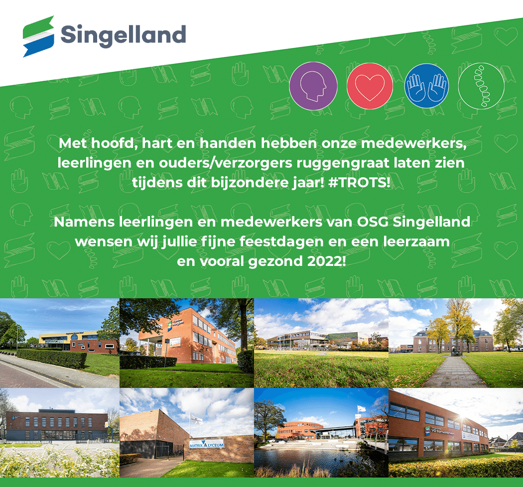 kerstgroet Singelland 2021