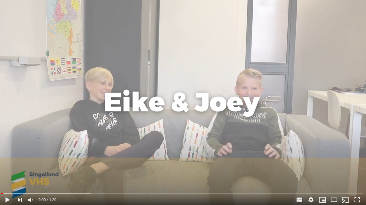 In gesprek met eerstejaars Eike en Joey