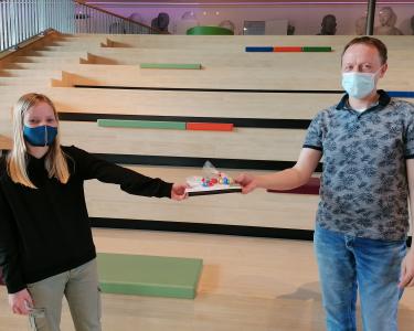 1 van de winnaars 1 van de winnaars