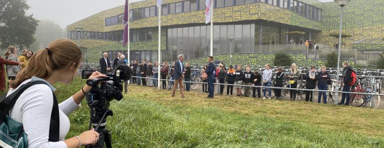 Bezoek Burgermeester Praktijkschool De Venen