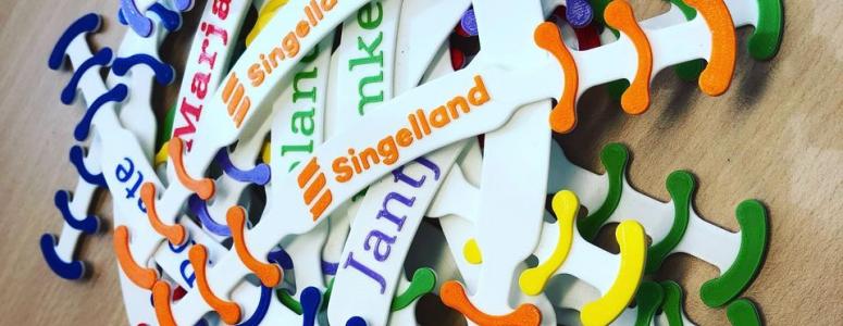 EAR-SAVER voor mondkapjes ontworpen door Singelland Burgum