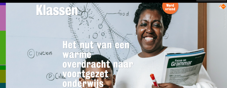 Het nut van een warme overdracht naar voortgezet onderwijs