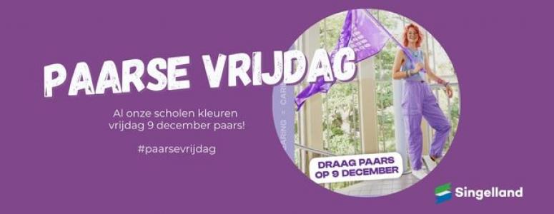 Paarse Vrijdag Singelland
