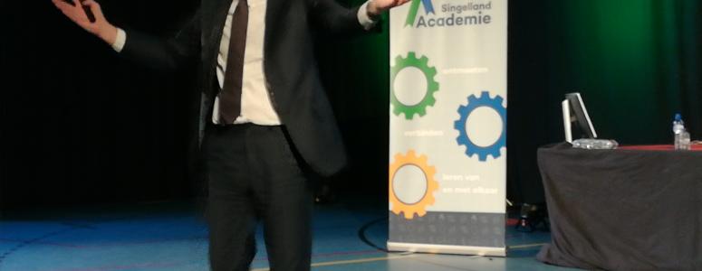 Erik Scherder op Singelland