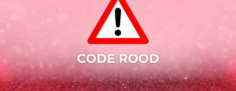 code rood
