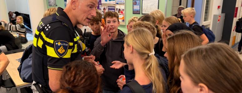 Politie waarschuwt jeugd 